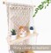 Macrame Wall Hanging Shelf 3 Tier Boho Wall Plant Hanger Shelves